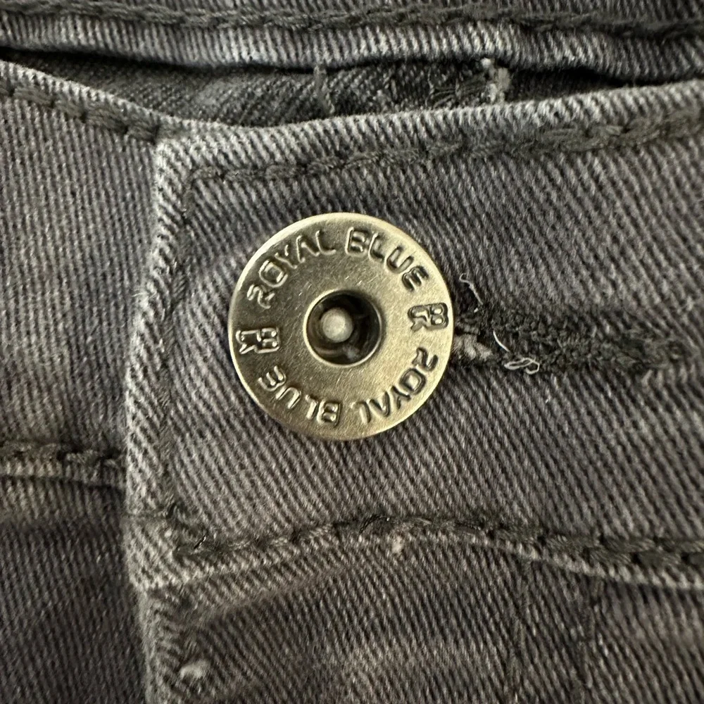 Royal Blue Mens Dark Gray Jeans - Picture 6 of 10